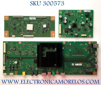 KIT DE TARJETAS PARA TV SONY BRAVIA 4K·UHD·HDR / MAIN A5015324A / A-5015-344-A / 100284911 / 1-002-850-11 / A5015324A 050 / T-CON 6871L-5988C / 6870C-0814A / LED DRIVER A5010445A 090 / 1-004-240-11 / 100423911 / PANEL YS9F049HNG01 / MODELO XBR-49X800H